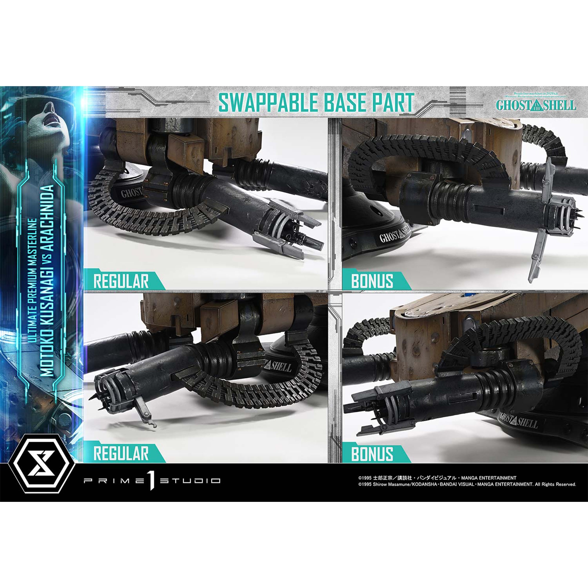 Ultimate Premium Masterline Ghost in the Shell Motoko Kusanagi VS Arachnida (Bonus Version) Pre-Order Downpayment