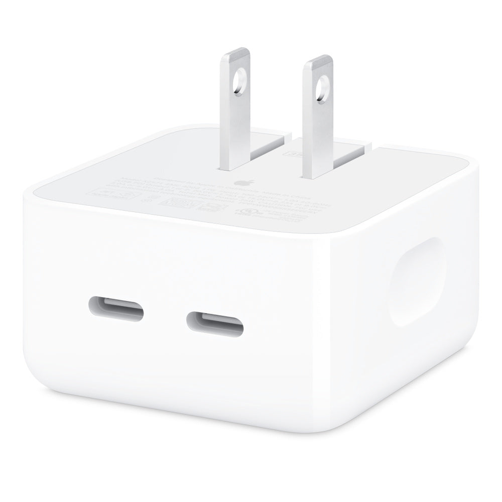 Apple 35W Dual USB-C Port Compact Power Adapter | DataBlitz