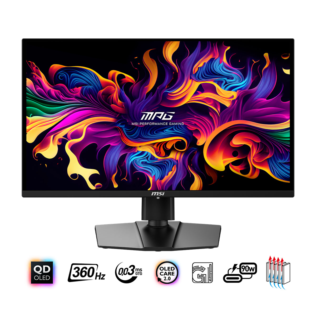 MSI MPG 271QRX QD-OLED 27" WQHD (2560x1440) 360Hz 0.03ms (GTG) Gaming Monitor