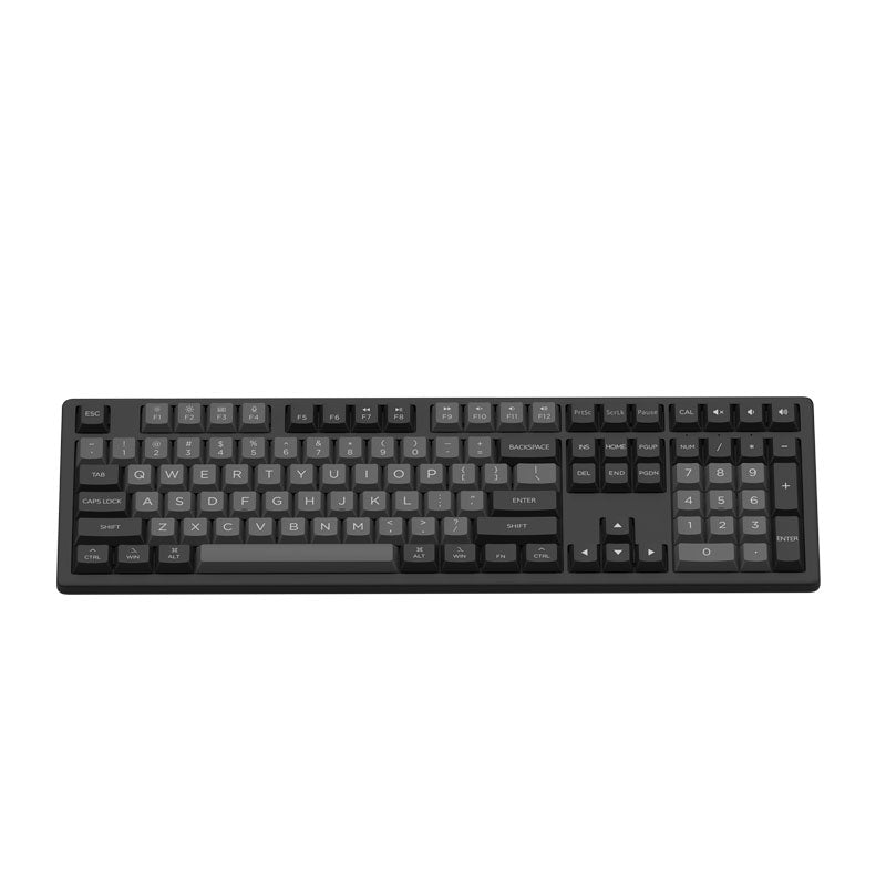 Monsgeek MX108 Business Wireless Mechanical Keyboard & Mouse Combo (Black & Silver)