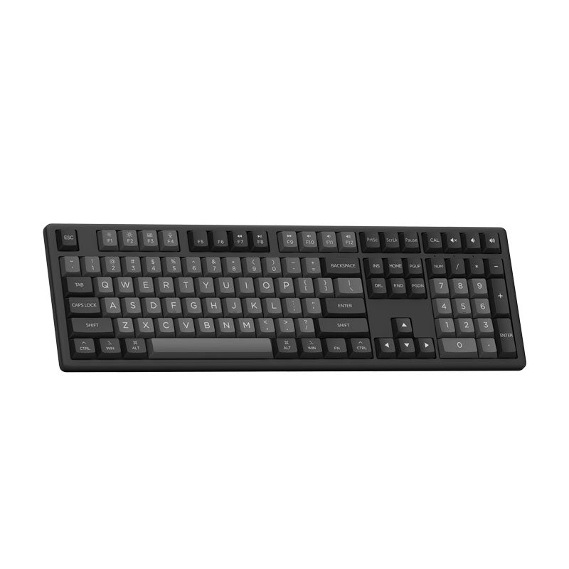 Monsgeek MX108 Business Wireless Mechanical Keyboard & Mouse Combo (Black & Silver)
