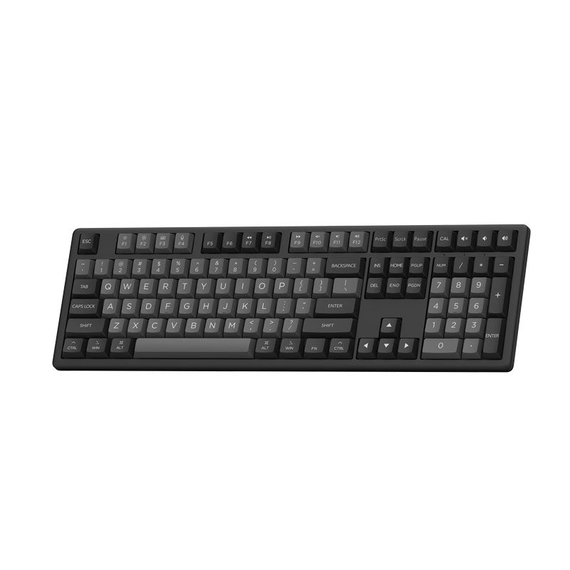 Monsgeek MX108 Business Wireless Mechanical Keyboard & Mouse Combo (Black & Silver)