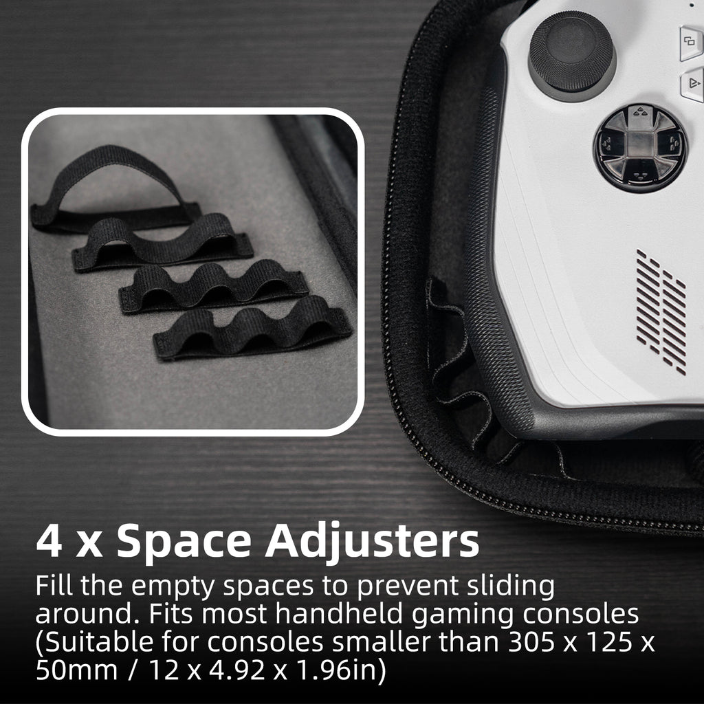 Skull & Co. Maxcarry Case For Steam Deck / Rog Ally & Other Gaming Handhelds (Black) (MCCASE-ALL-BK)