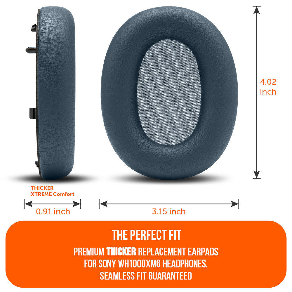 Wicked Cushions WC PadZ XM6 XL - Replacement Ear Pads For Sony WH-1000