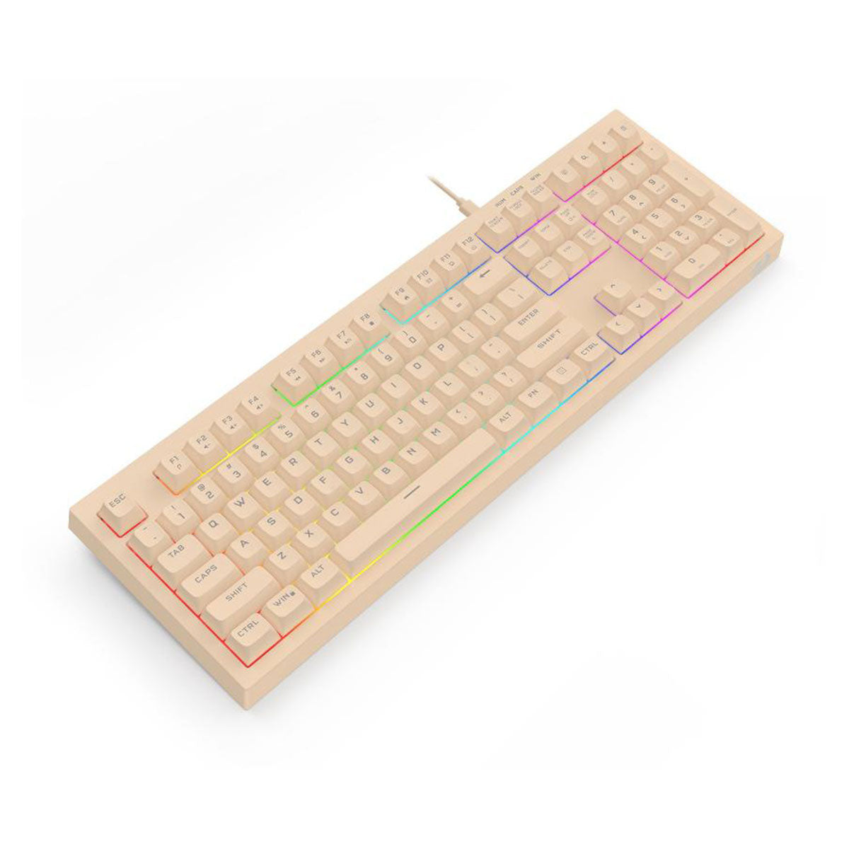 Redragon K518-RGB Crux 108-Key Wired Membrane Gaming Keyboard