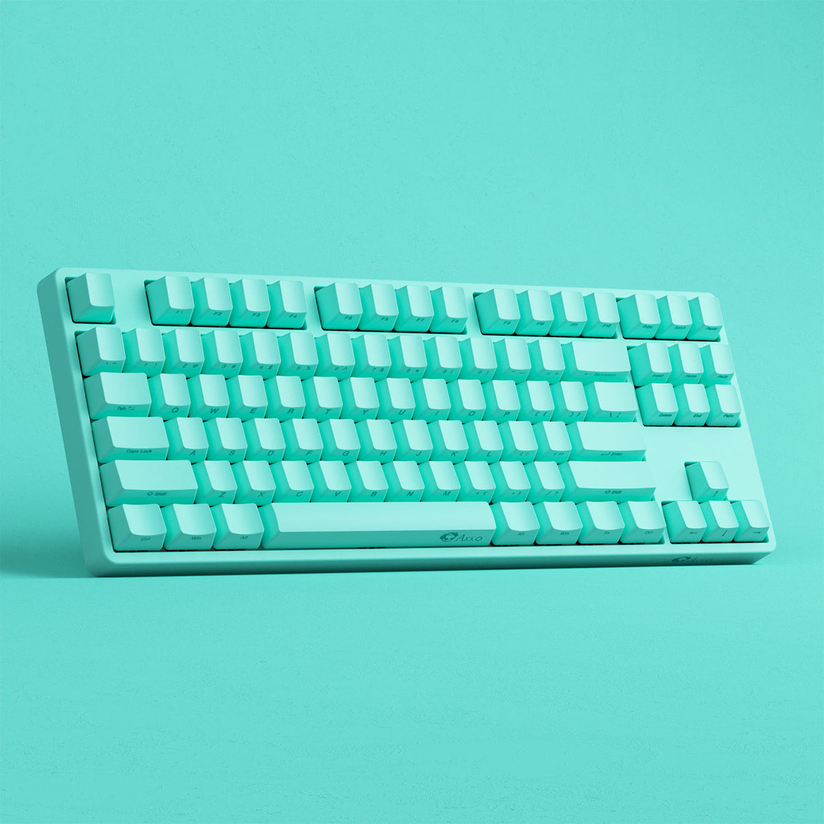 Akko Mint 5087S SP QMK Wired RGB Hot-Swappable Mechanical Keyboard (Akko V3 Cream Yellow Pro)