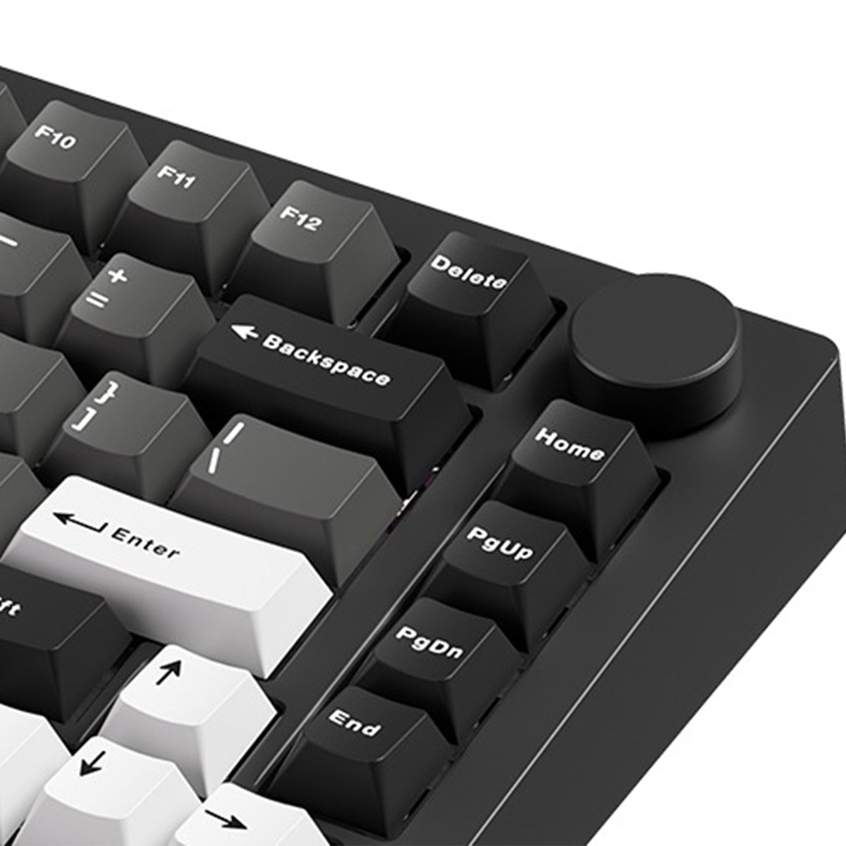 MonsGeek M1 V5 Black & Silver Aluminum Case Multi-Mode RGB Hot-Swappable Mechanical Keyboard