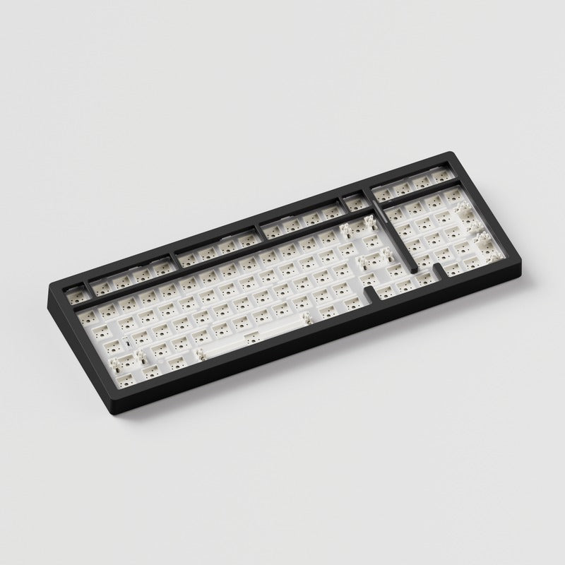 MonsGeek M2 V5 VIA Barebone Custom Kit Aluminum Case Multi-Mode RGB Hot-Swappable Mechanical Keyboard (Dark Night)