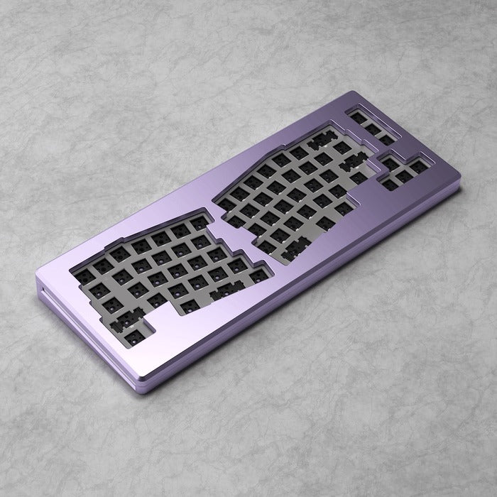 Monsgeek M6 QMK Aluminum Hot Swappable Mechanical Keyboard Alice Layout Gasket DIY Kit