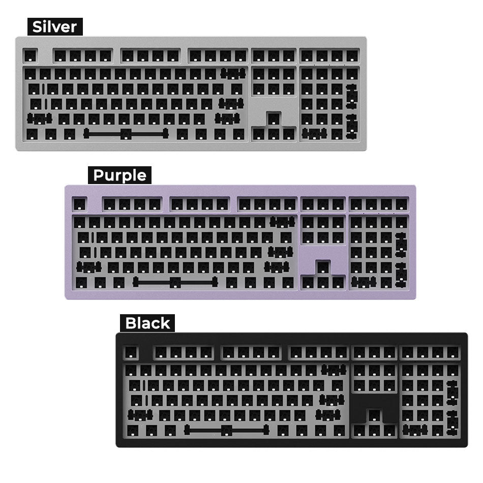 Monsgeek M5 QMK Aluminum Case Hot-Swappable Mechanical Keyboard Gasket DIY Kit