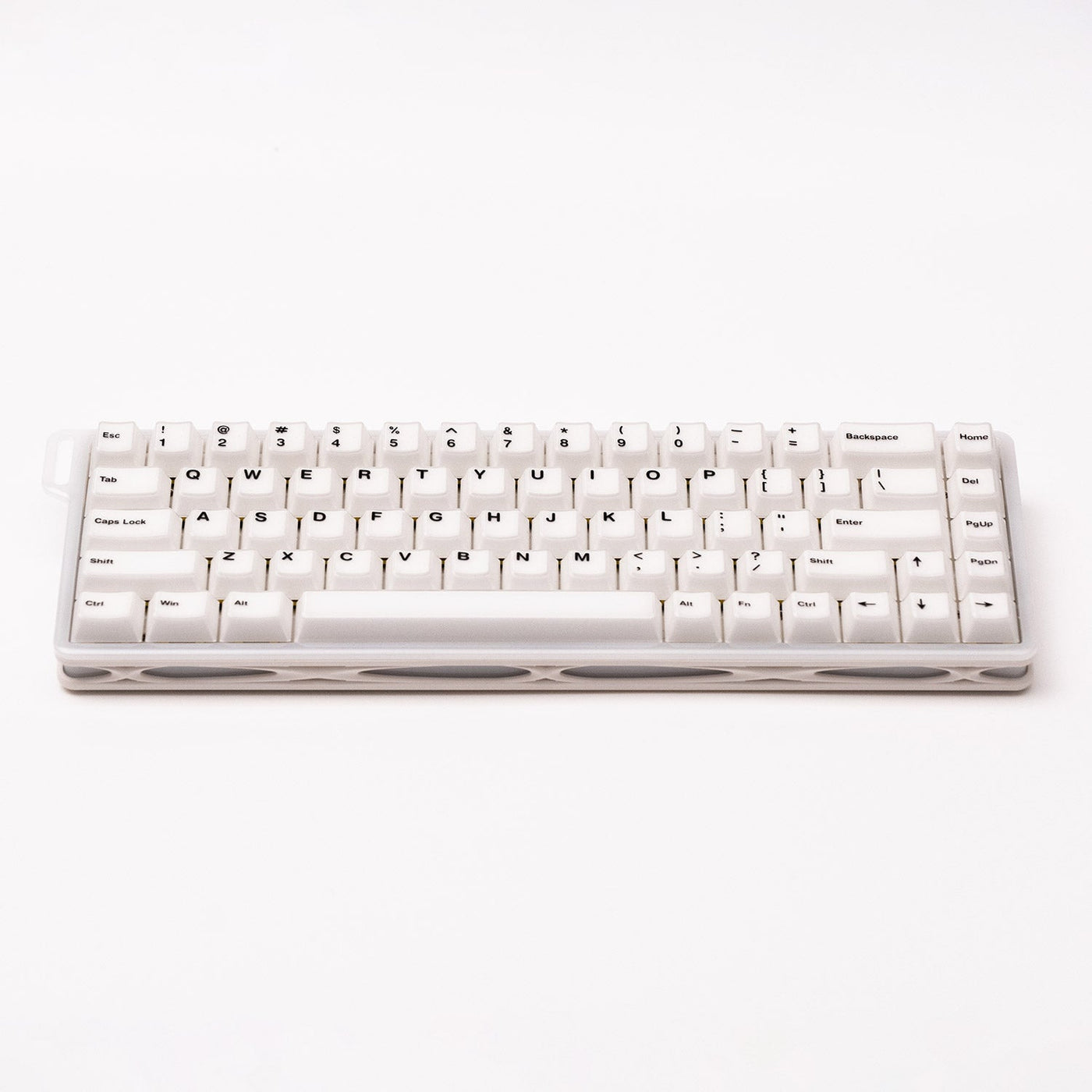 MonsGeek Verve 68 HE Wired RGB Magnetic Keyboard (Misty White) (Akko Flash Magnetic Switch)