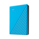 WD My Passport External Hard Drive USB 3.2 Gen1 6TB + WD Soft Pouch (Black, Blue, Red, White)