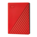 WD My Passport External Hard Drive USB 3.2 Gen1 6TB + WD Soft Pouch (Black, Blue, Red, White)