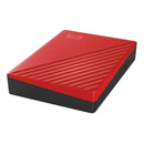 WD My Passport External Hard Drive USB 3.2 Gen1 6TB + WD Soft Pouch (Black, Blue, Red, White)