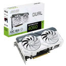 Asus Dual Geforce RTX 4060 OC 8GB GDDR6 Graphics Card (White)