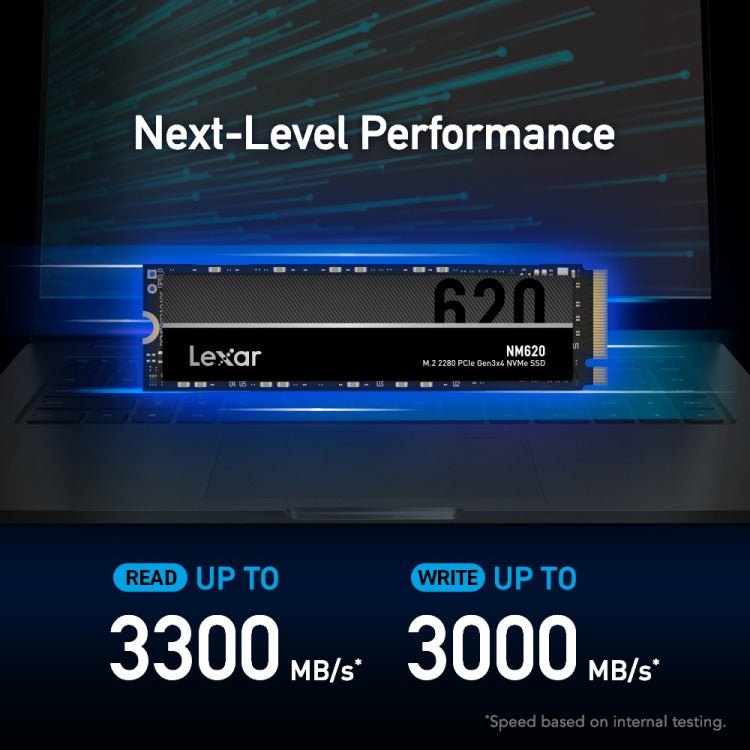 Lexar NM620 M.2 2280 3500MB/s Read PCIe Gen3x4 NVMe SSD
