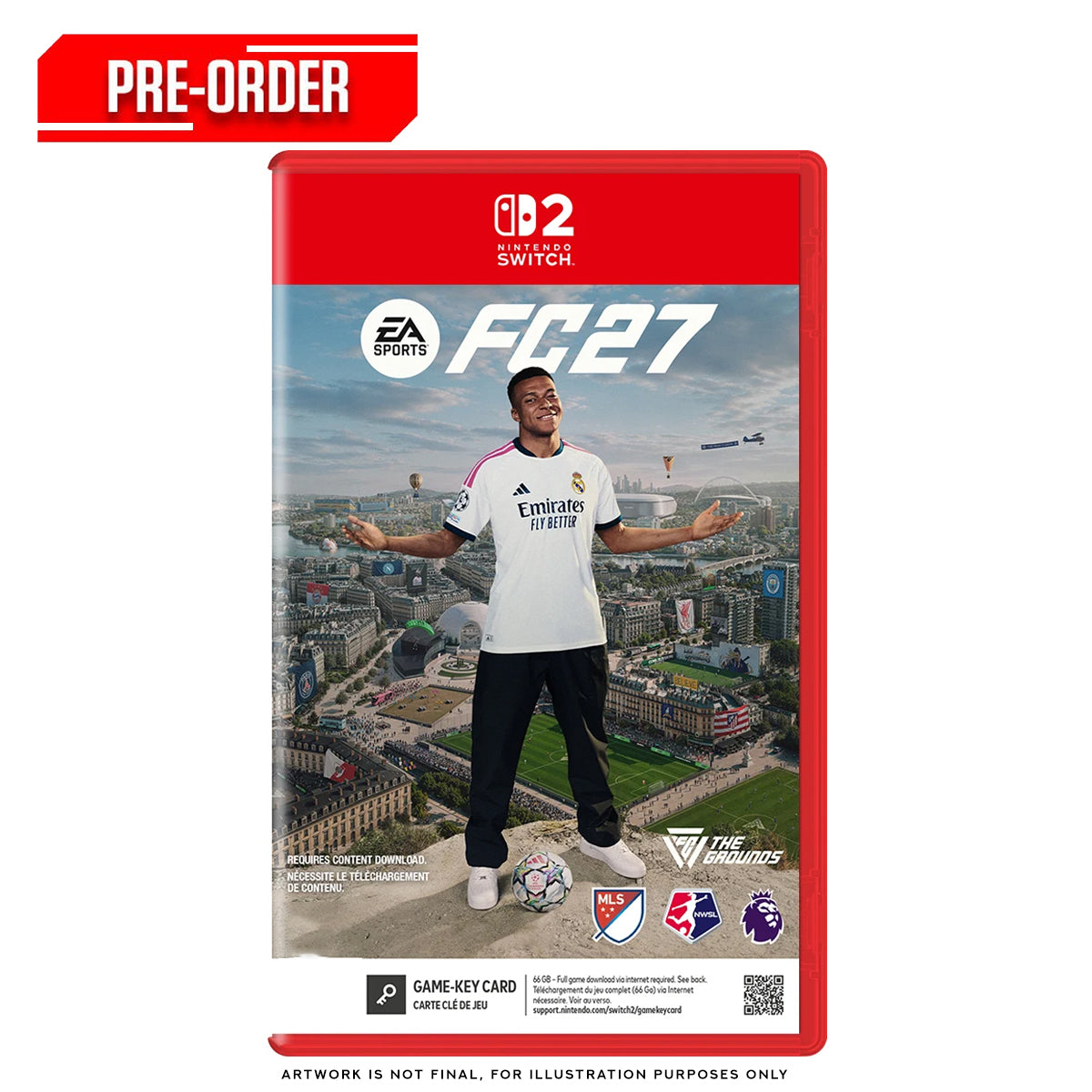 Nintendo Switch 2 EA Sports FC 27 (Game Key Card) Pre-Order