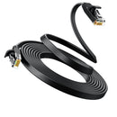 Ugreen Cat6 UTP Flat Ethernet Cable - 5M (Black) (NW102/50176)