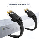 Ugreen Cat6 UTP Flat Ethernet Cable - 5M (Black) (NW102/50176)