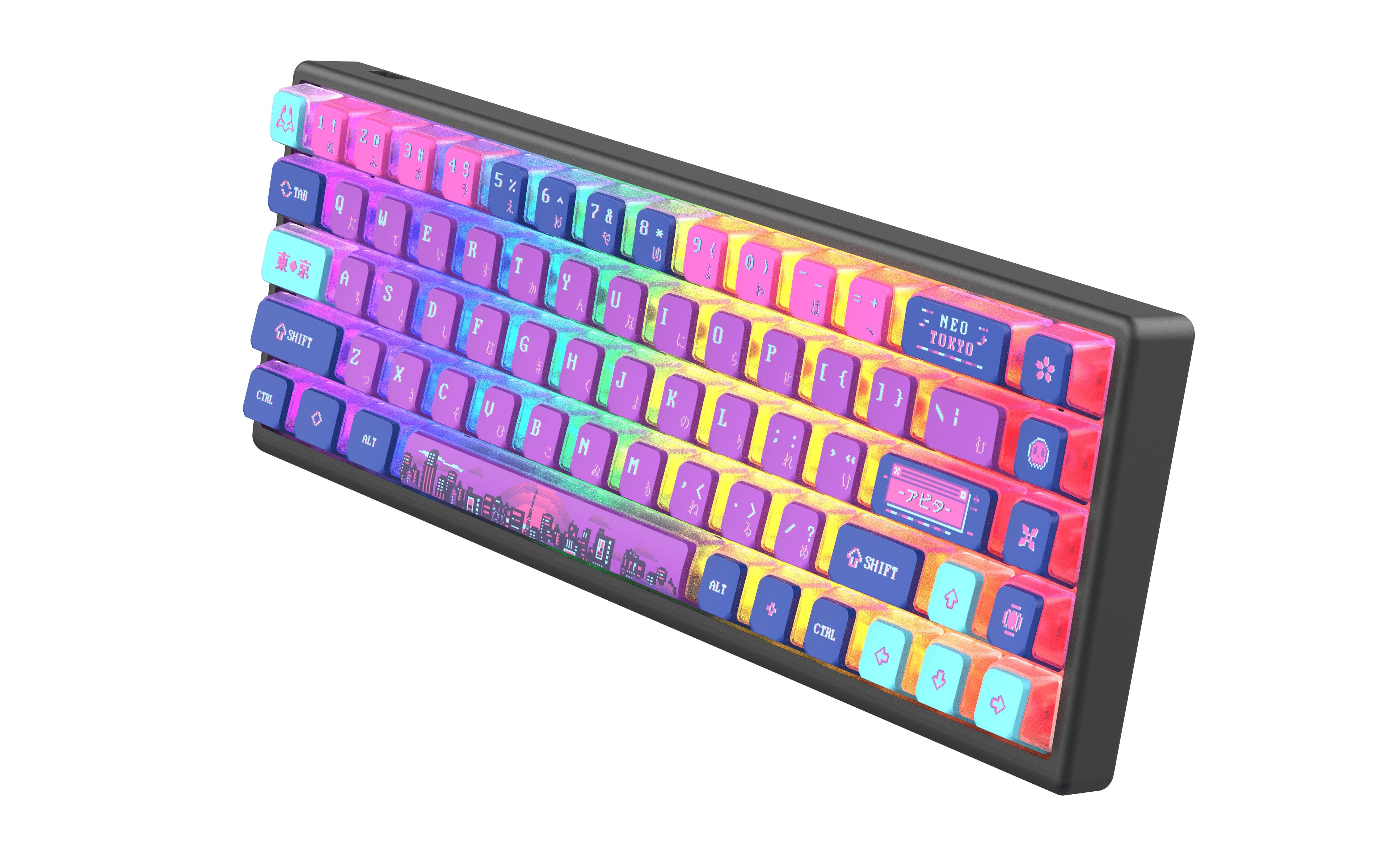 Arbiter Studio Polar 65 Magnetic Gaming Keyboard (Neo Tokyo) | DataBlitz