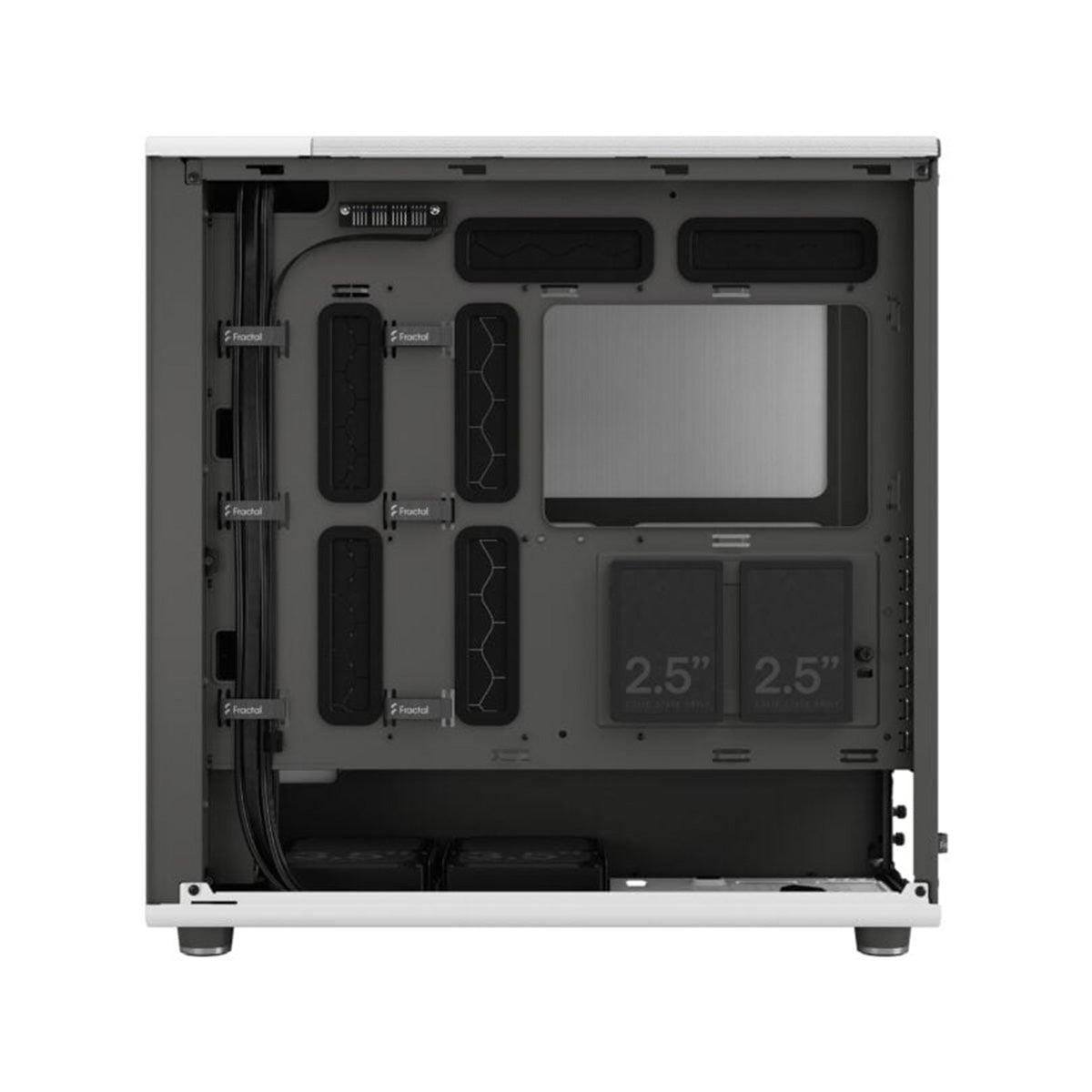 Fractal Design North XL Computer Case (Charcoal Black Mesh,Chalk White Mesh)