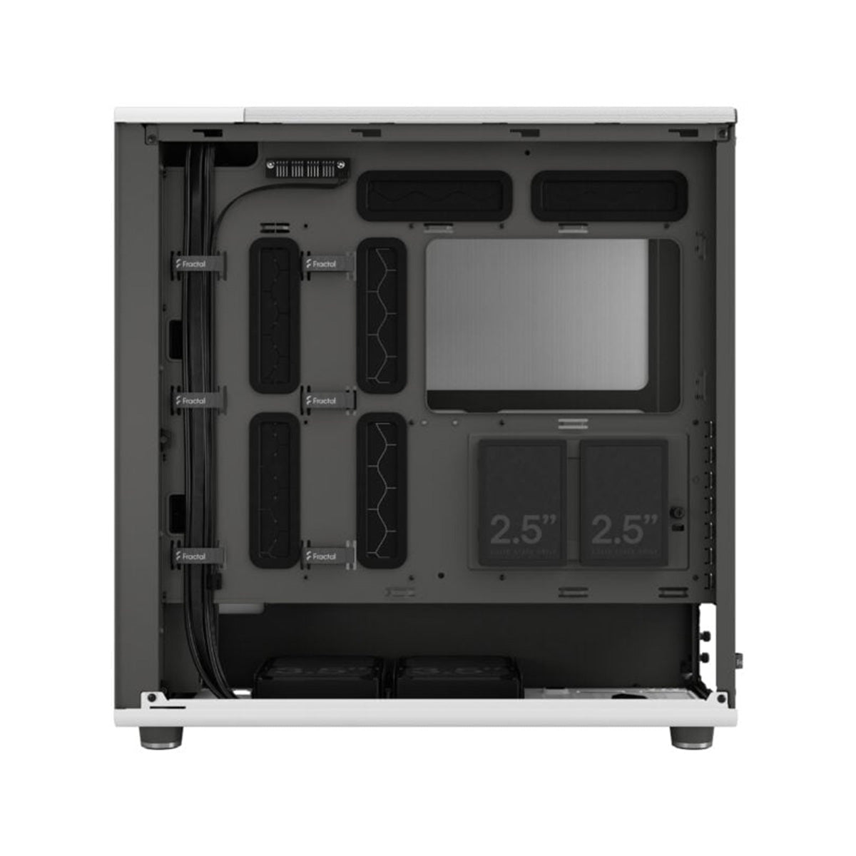Fractal Design North XL Computer Case (Charcoal Black Mesh,Chalk White Mesh)