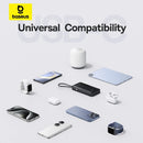 Baseus Bipow 2 Power Bank 20000mAh 20W with USB-C Cable (Cluster Black) (P10077101113-01)