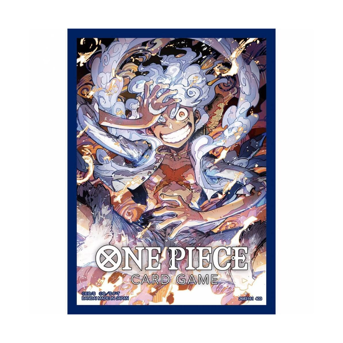 One Piece Card Game Official Sleeve Version 4 (Monkey D. Luffy)