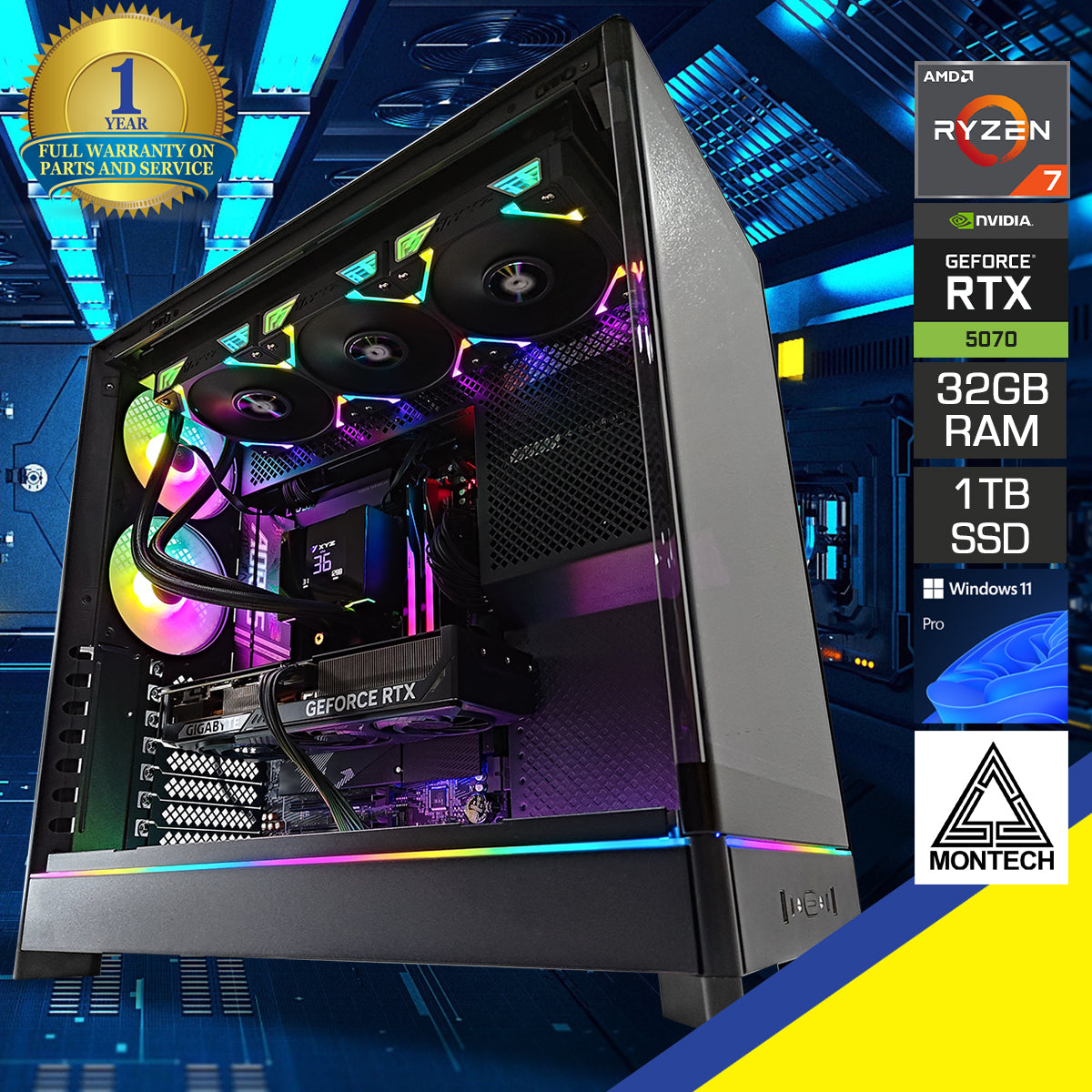 Optima HS02 Pro Black Desktop Gaming PC | DataBlitz