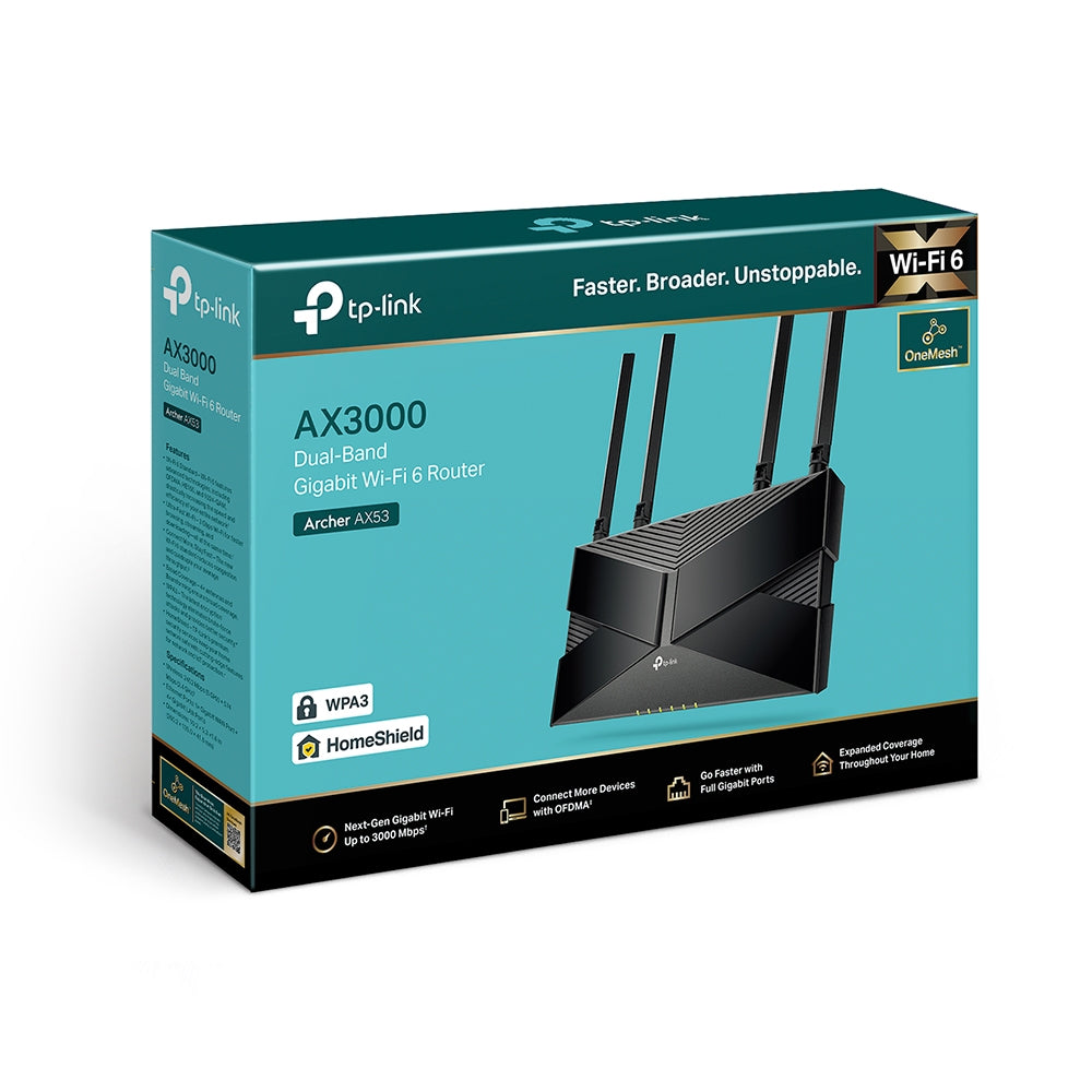 TP-Link AX3000 Dual-Band Gigabit WiFi-6 Router