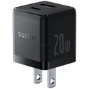 Baseus Palm Fast Charger C+U 20W (Cluster Black) (P10111609113-00)