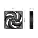 Arctic P12 Max 120mm High Speed PWM Single Fan