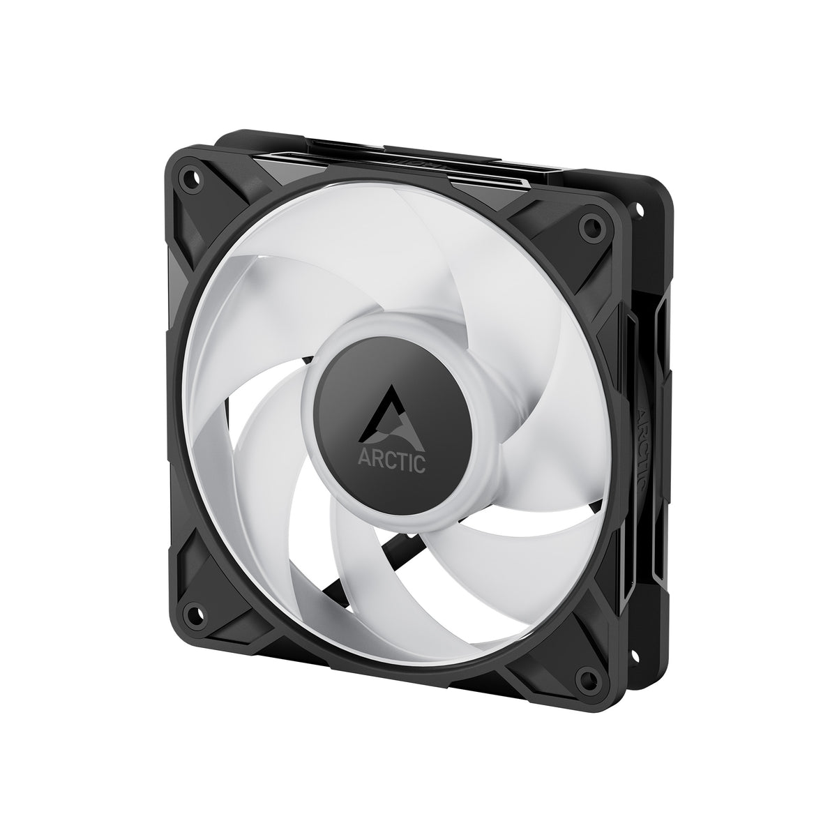 Arctic P12 Pro A-RGB 3-Pack 120mm PWM Fan with Cable Splitter (Black, White)