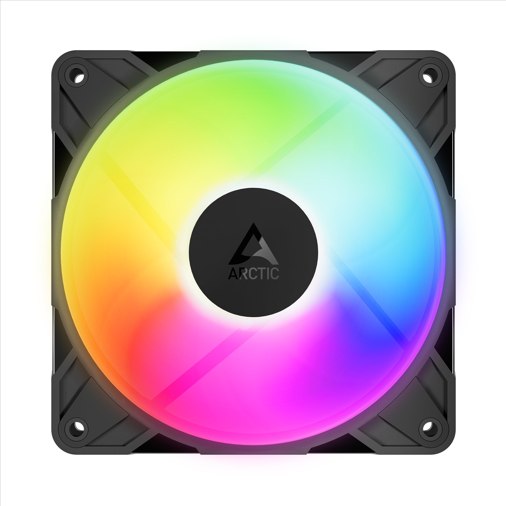 Arctic P12 Pro Reverse 120mm A-RGB PWM 3-Pack Fan with Cable Splitter