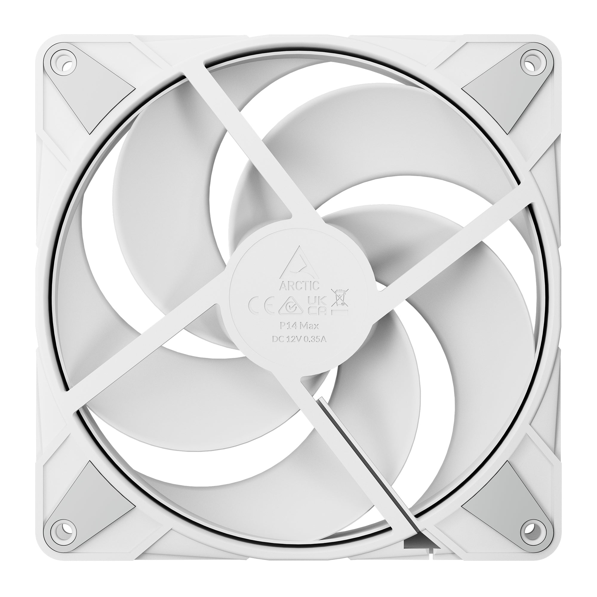 Arctic P14 Max 140mm High-Speed PWM Single Fan (White) (ACFAN00304A)