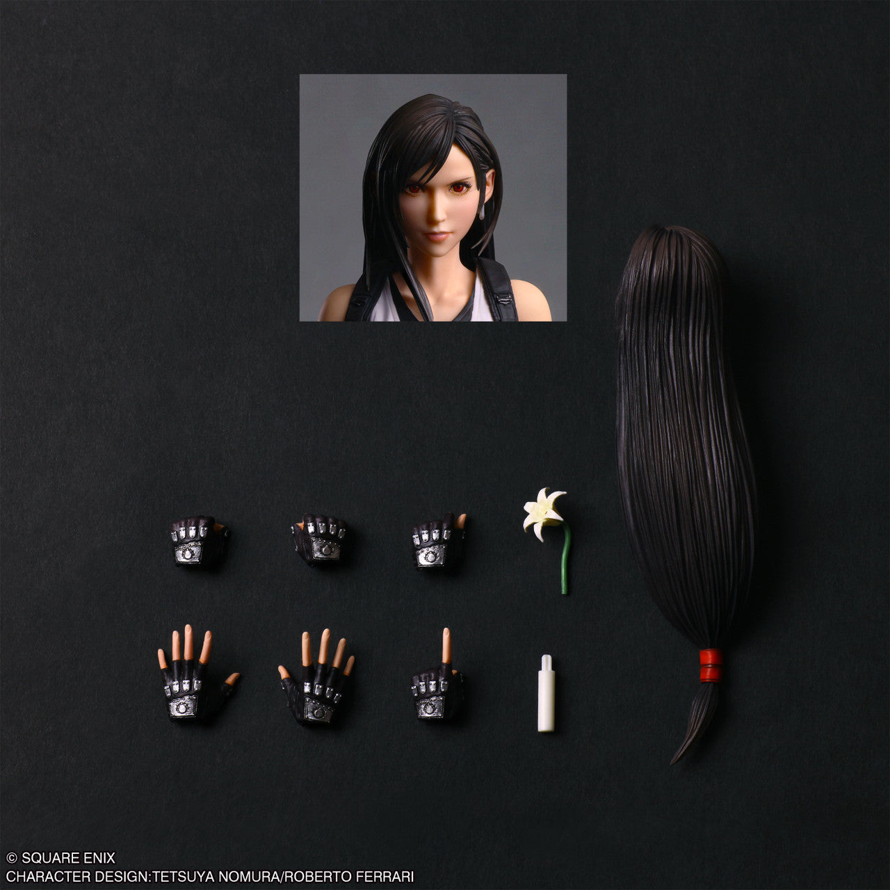 Final Fantasy VII Rebirth Play Arts Shin Action Figure Tifa Lockhart