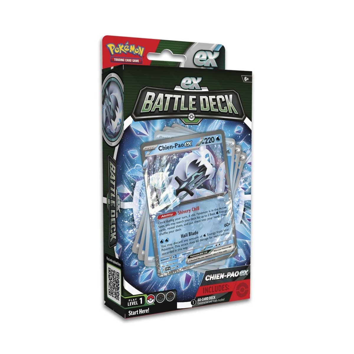 Pokemon Trading Card Game Ex Battle Deck (Chien-Pao Ex) (290-85240)