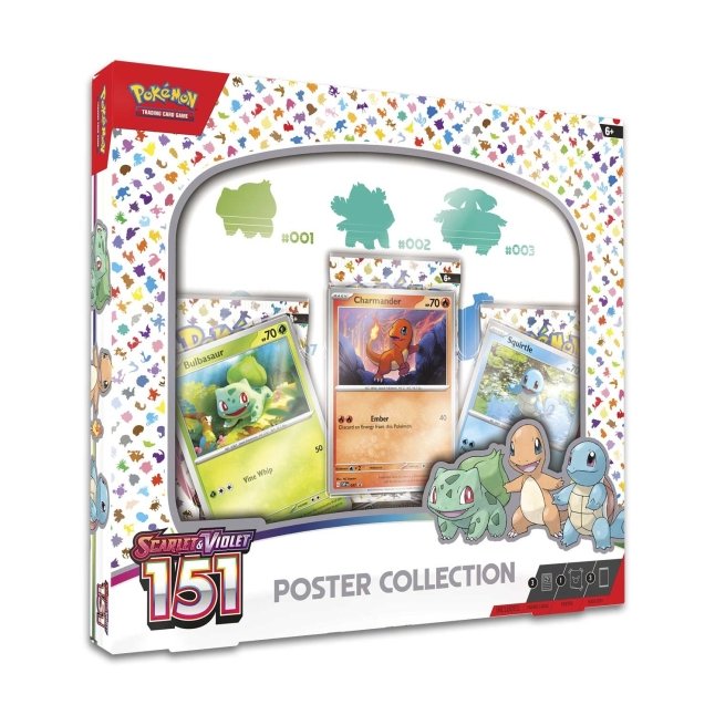 Pokemon Trading Card Game SV 3.5 Scarlet & Violet 151 Poster Collection (290-85316)