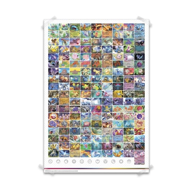 Pokemon Trading Card Game SV 3.5 Scarlet & Violet 151 Poster Collection (290-85316)