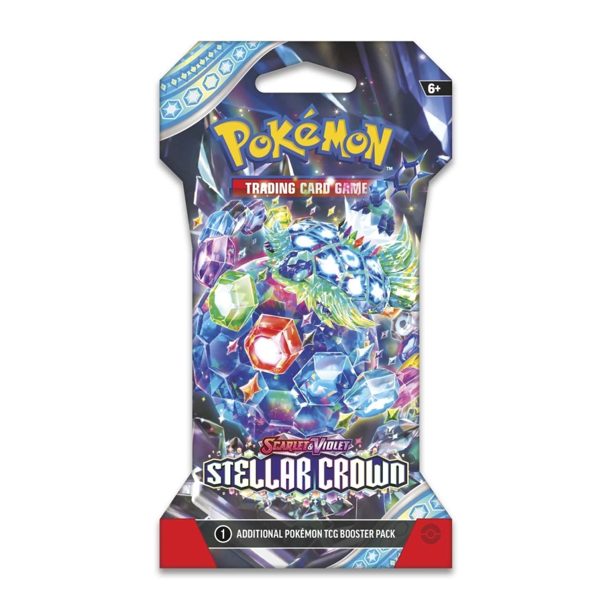 Pokemon Trading Card Game SV07 Scarlet & Violet Stellar Crown Booster (Sleeved) (190-85901)