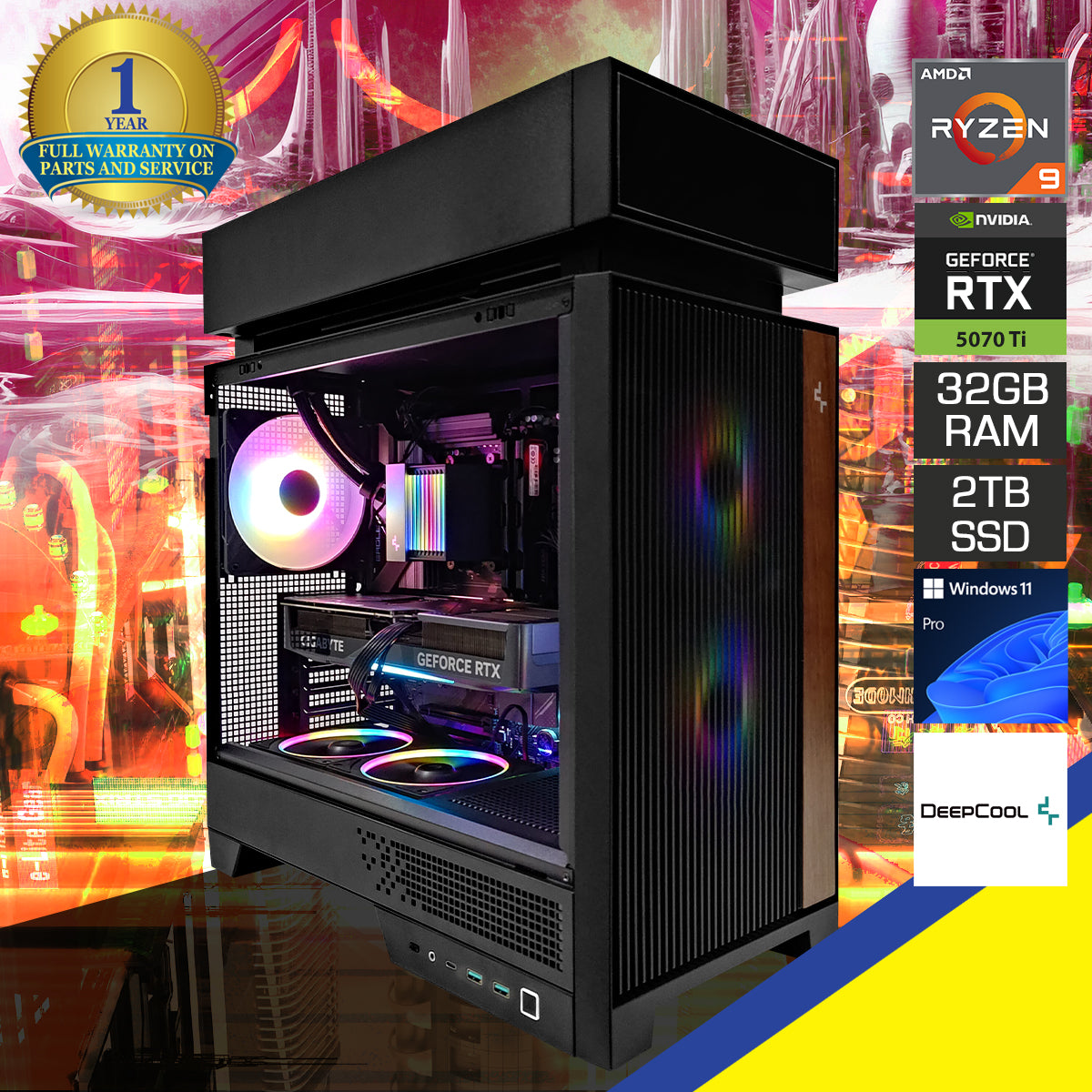 Ultra CL6600 Black Desktop Gaming PC