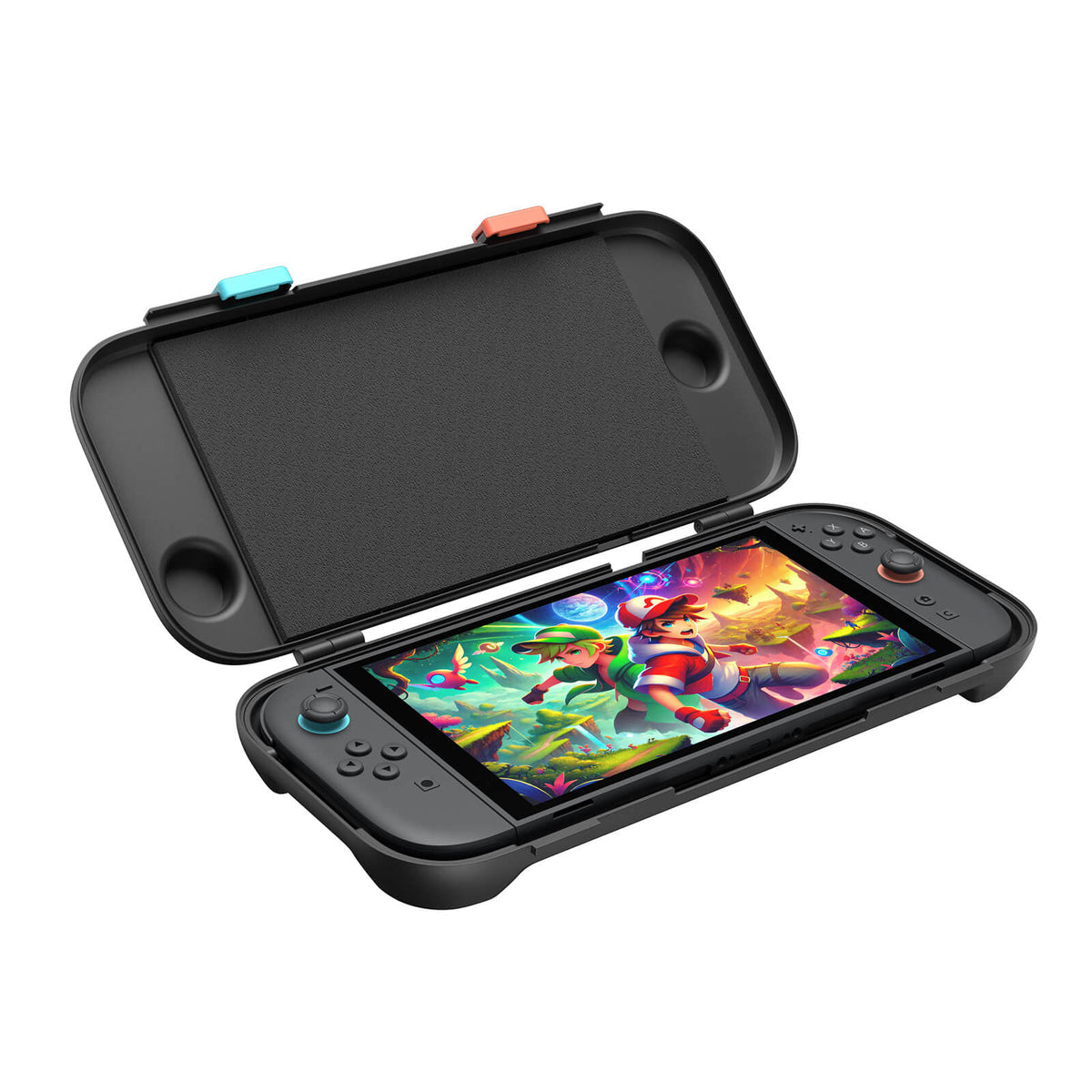 JSAUX RuggShell Ultra Shockproof Case for Nintendo Switch 2 (Black) (PC0126)
