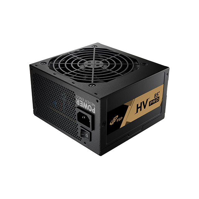 FSP HV Pro 85+ 550W 80+ Bronze ATX 3.1 Non-Modular Power Supply