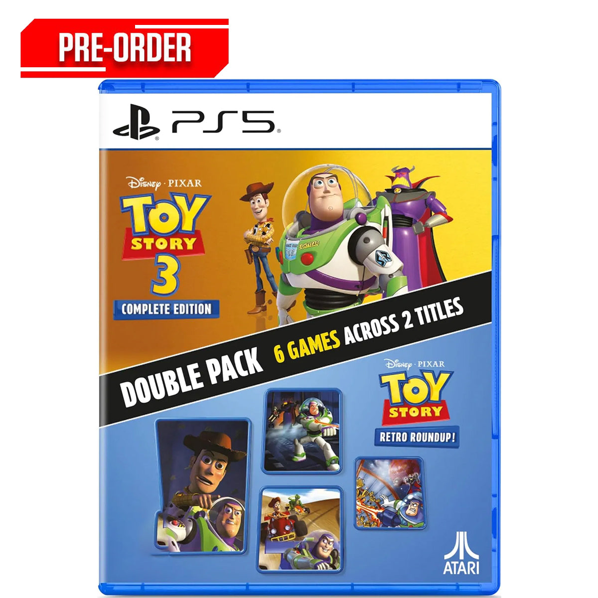 Retro Roundup! + Toy Story 3 Complete Edition Double Pack