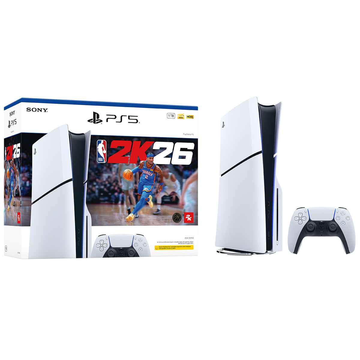 Sony Playstation PS5 Console Slim Disc Version NBA 2K26 Bundle | DataBlitz