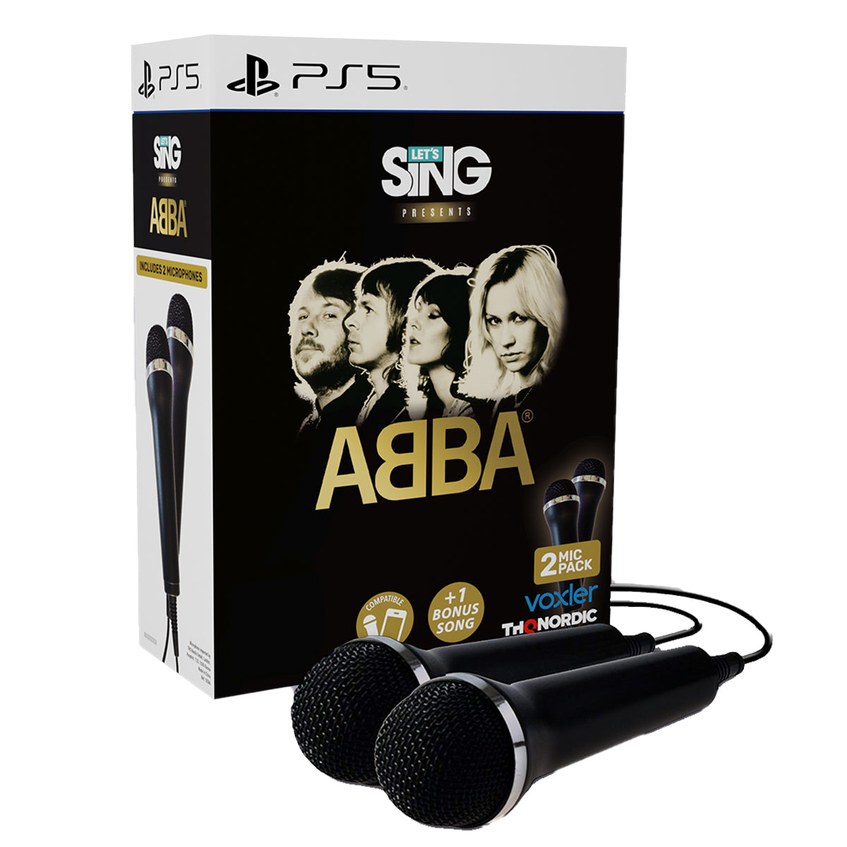 PS5 Lets Sing ABBA 2 Mic Bundle (2027 Edition)