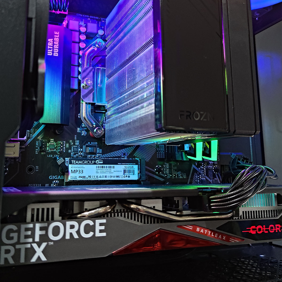 Alpha Reyna Black Desktop Gaming PC
