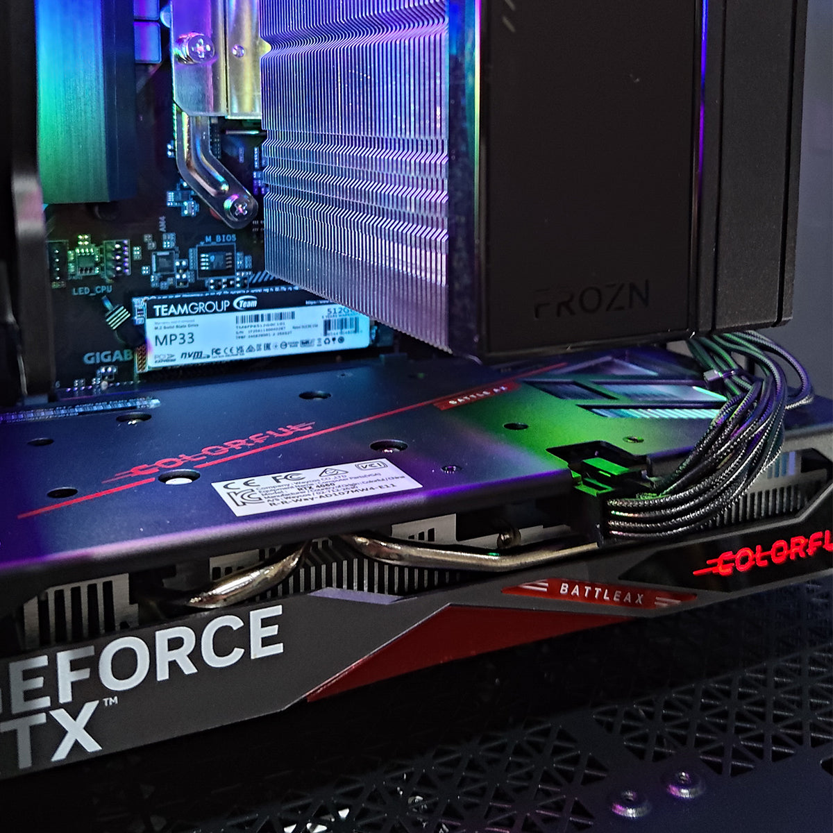 Alpha Reyna Black Desktop Gaming PC