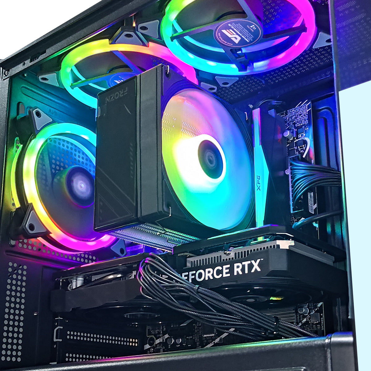 Alpha DB330M Black Desktop Gaming PC | Intel i5 12400F | 16GB RAM | 512GB SSD | RTX 4060 | Windows 11 Pro