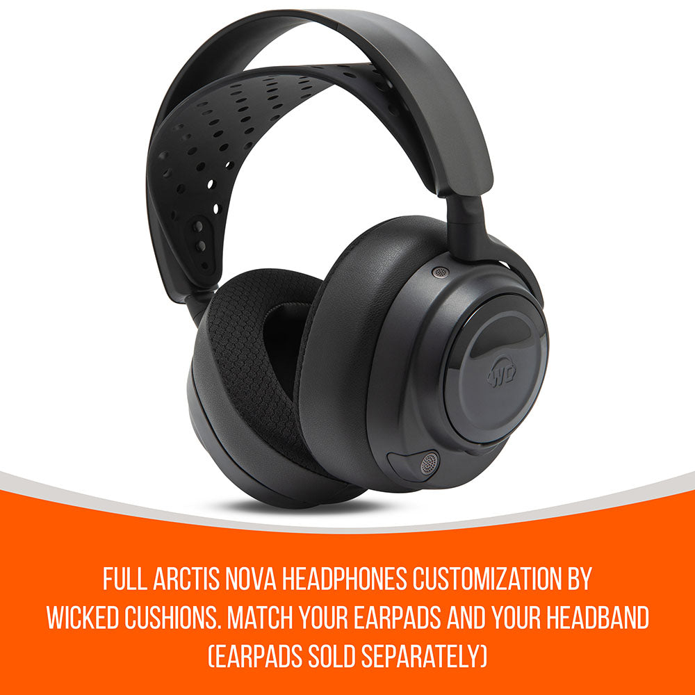Wicked Cushions WC Silicone HeadbandZ for Arctis Nova V2 Headsets